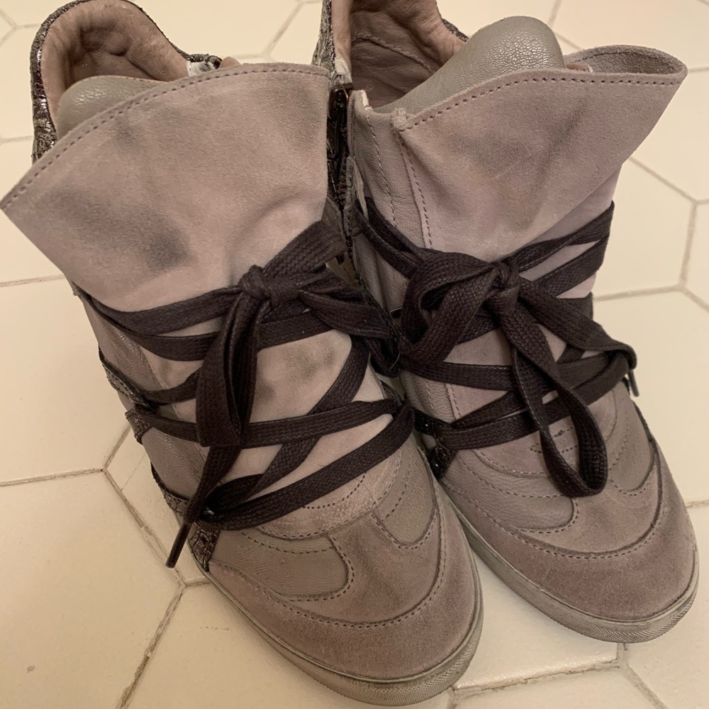 Steven Beige Platform Bootie - image 1